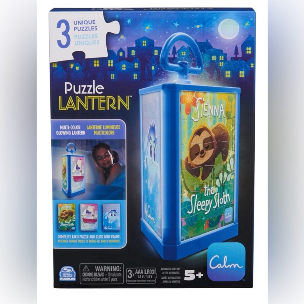 Spin Master - Calm Puzzle Glowing Lantern